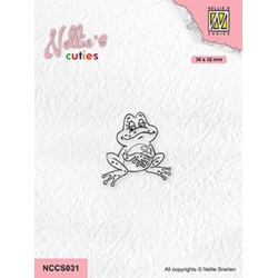 (NCCS031)Nellie`s Choice Clearstamp - Frog-1